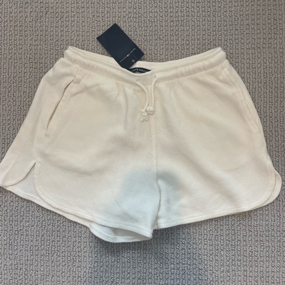 Brandy White Summer Thermal Shorts